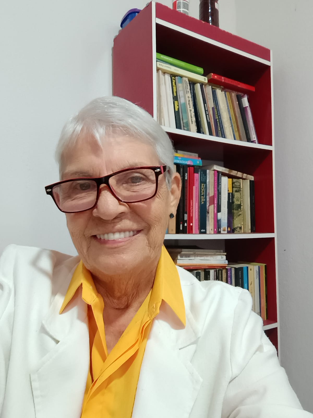 Foto da psicanalista Augusta Pires de Castro